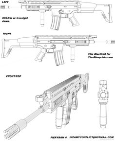 gatling gun blueprints weapon